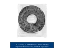 Hörmann Stahltüren^Brandschutzklappe T30 H8-5 Grauweiß 750 mm x 875 mm DIN L u. R