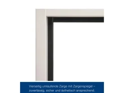 Hörmann Stahltüren^Brandschutzklappe T30 H8-5 Grauweiß 750 mm x 875 mm DIN L u. R