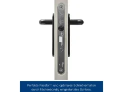 Hörmann Stahltüren^Brandschutzklappe T30 H8-5 Grauweiß 750 mm x 875 mm DIN L u. R