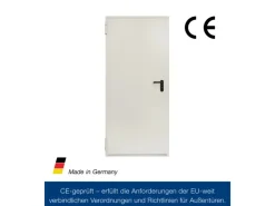 Hörmann Stahltüren^Feuerschutz-Tür T 30-H8-5, 87,5 cm x 200 cm x 4,5 cm Grauweiß