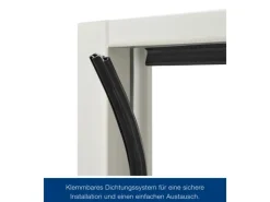 Hörmann Stahltüren^Feuerschutz-Tür T 30-H8-5, 87,5 cm x 200 cm x 4,5 cm Grauweiß