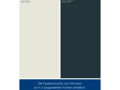 Hörmann Stahltüren^Feuerschutz-Tür T30-H8-5, 87,5 cm x 187,5 cm x 4,5 cm Grauweiß