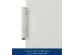 Hörmann Stahltüren^Feuerschutz-Tür T30-H8-5, 87,5 cm x 187,5 cm x 4,5 cm Grauweiß