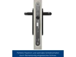 Hörmann Stahltüren^Feuerschutz-Tür T30-H8-5, 87,5 cm x 187,5 cm x 4,5 cm Grauweiß