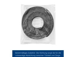 Hörmann Stahltüren^Mehrzweck-/Kellertür H8-5 LA (Glas) RAL 7016 Links/Rechts 100 x 200 cm