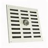 Häusler Lüftungsgitter^Lüftungsgitter LG 2525 SW Schiebegitter Alu Weiß PVD 250 x 250 Abluftgitter