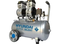 hyundai Kompressoren^Silent Kompressor SAC55753 Ölfrei 50 L 8 Bar 1.5 kW