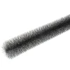 Bedachungen*INEFA Dachrinnenbürste 120cm Schwarz Dachrinnen Laubschutz Formstabil