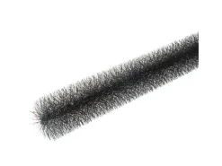 Bedachungen*INEFA Dachrinnenbürste 120cm Schwarz Dachrinnen Laubschutz Formstabil