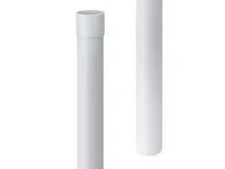 Bedachungen*INEFA Fallrohr PVC 200cm DN 100 Ableitung von Regenwasser Weiß