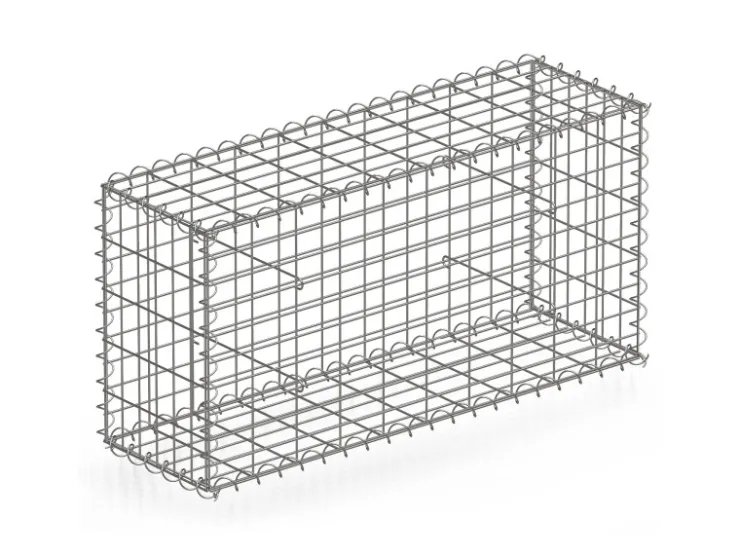 Mörtel|Armierung*Karat Gabionenkorb Lenox Steinkorb Zaun Sichtschutz Verzinkt 100 x 50 x 30 cm