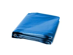 Karat Bauzubehör^Multifunktionale Abdeckplane LKW- & Anhängerplane 500 g/m² 2 x 3 m Blau