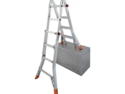 Krause Bauzubehör^Gelenk-Teleskopleiter Monto TeleMatic 4 x 4 Sprossen