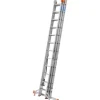 Krause Bauzubehör^Tribilo Sprossen-Vielzweck-Leiter 3 x 12 Sprossen Treppenfunktion