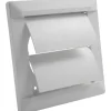 Marley Rohrventilatoren^Selbsttätige Verschlussklappe 140x140 mm für Rohranschluss Ø 100 mm Weiß
