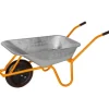 Steine|Bauzubehör*pro-bau-tec OBI Gartenschubkarre 85 l Luftrad mit Kugellager 120 kg Tragkraft