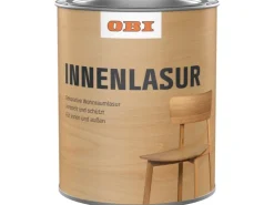 Holzfenster*OBI Innenlasur 2,5 l Teak