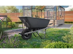 Pergart Bauzubehör|Baugeräte^Schubkarre mit Vollgummirad 100 l