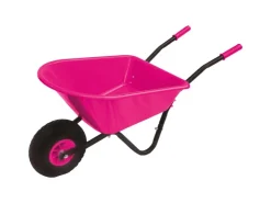Bauzubehör|Baugeräte*pro-bau-tec Kinderschubkarre 20 l Pink
