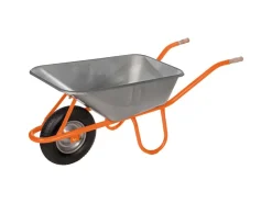 pro-bau-tec Bauzubehör|Baugeräte^Profi-Bauschubkarre 120 l mit Unterzug