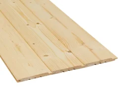 Profilholz* Profilholz Göteborg Fichte/Tanne Nut und Feder 14 mm x 121 mm x 3000 mm