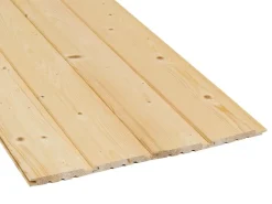 Profilholz* Profilholz Helsinki Fichte/Tanne Nut und Feder 12,5 mm x 96 mm x 2700 mm