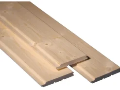 Profilholz* Profilholz Softline Fichte/Tanne Nut und Feder 19 mm x 146 mm x 2000 mm