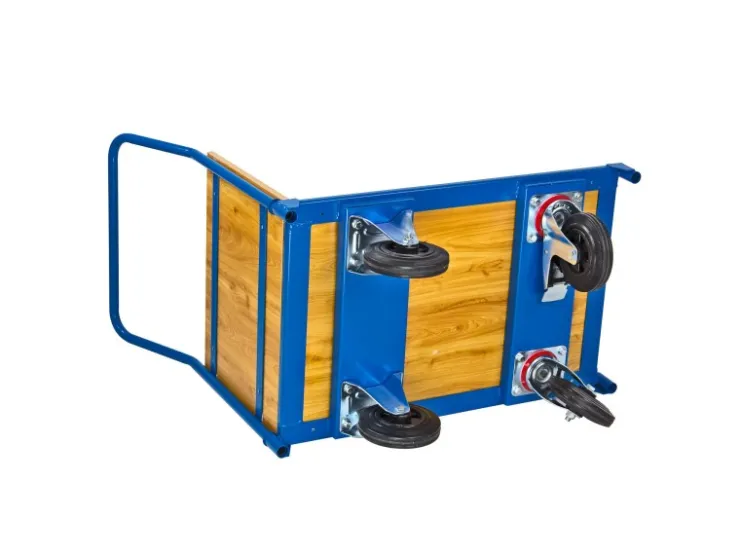 PROREGAL Bauzubehör|Baugeräte^Transportwagen HxBxT 3 x 51 x 95 cm Traglast 180 kg Lichtblau