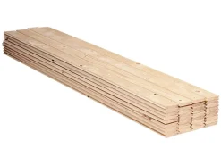 Rauspund* Rauspund Fichte/Kiefer mit Nut-Feder-Verbindung 19 mm x 96 mm x 3.000 mm |Fichte-Tanne|Fichte-Kiefer