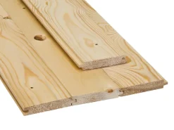 Rauspund* Rauspund Fichte/Tanne Nut und Feder 19 mm x 96 mm x 1800 mm
