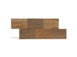 Rebel of Styles Verblender^Holzverblender UltraWood Big Square 45 cm x 20 cm Braun