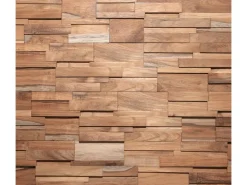 Rebel of Styles Akustikpaneele|Verblender^Holzverblender UltraWood Ferrano 49,5 cm x 18 cm Braun