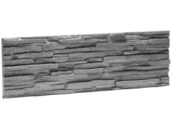 Akustikpaneele|Verblender*Rebel of Styles Verblender Tasso EPS-Schaumstoff 18,7 cm x 57,4 cm Grau