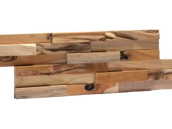 Rebel of Styles Akustikpaneele^Verblender UltraWood Bologna Holz Teak 18 cm x 49,5 cm FSC®