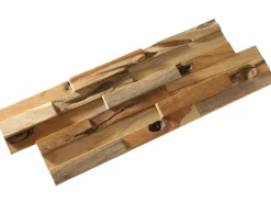 Rebel of Styles Akustikpaneele^Verblender UltraWood Bologna Holz Teak 18 cm x 49,5 cm FSC®