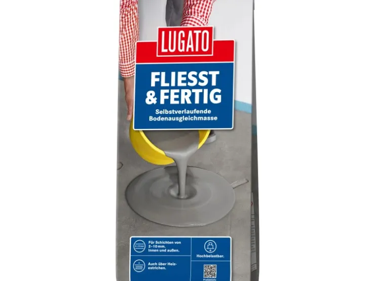 Ausgleichsmassen*Lugato Selbstverlaufende Bodenausgleichmasse Fliesst & Fertig 5 kg