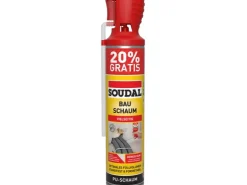 Bauzubehör*Soudal Bauschaum B2 Genius Gun + 20% gratis 600 ml