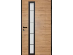 Splendoor Haustüren^Haustür ThermoSpace Paris Prime Woodeffect 110 cm x 210 cm Anschlag Re