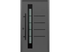 Türdichtungen|Haustüren* Splendoor Thermospace Haustür Berlin Prime Anthr.-Schwarz 210x100 cm L
