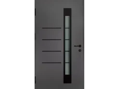Türdichtungen|Haustüren* Splendoor Thermospace Haustür Berlin Prime Anthr.-Schwarz 210x100 cm L