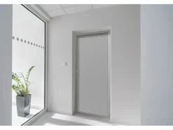 Wohnungseingangstüren*Splendoor Wohnungseingangstür BARI ACOUSTIC 44dB RC2 Links Grau nach Maß