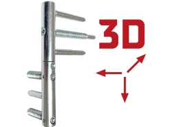 Wohnungseingangstüren*Splendoor Wohnungseingangstür BARI ACOUSTIC 44dB RC2 Links Nussbaum nach Maß