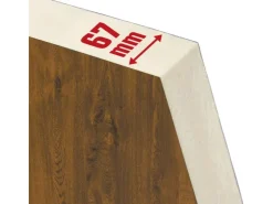 Wohnungseingangstüren*Splendoor Wohnungseingangstür BARI ACOUSTIC 44dB RC2 Links Nussbaum nach Maß