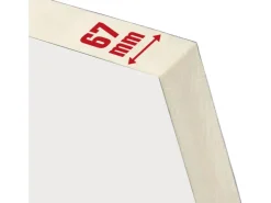 Wohnungseingangstüren*Splendoor Wohnungseingangstür BARI ACOUSTIC 44dB RC2 Rechts Weiß nach Maß