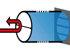 Mauerlüfter|Mauerkasten^Teleskop-Mauerkasten Rundrohranschluss System 125