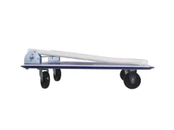Tronitechnik Bauzubehör|Baugeräte^Transportwagen Plattformwagen klappbar - 150 kg Tragkraft mit Antirutschbeschichtung - Ladefläche 72x48 cm
