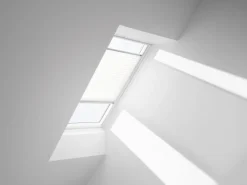 Velux Fensterdichtungen^Plissee manuell FHL FK08 1016S Weiß