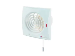 Badlüfter|Rohrventilatoren* VENTS Axialer Abluftventilator Für Wand Quiet 150 V Mit Zugschalter
