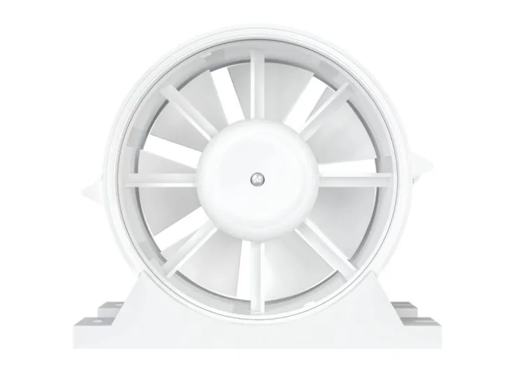 VLANO Rohrventilatoren^Rohrventilator TUBO PRO 125 mit Montagesatz