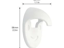 Wagner design yourself Türstopper^Wagner Türklinkenhalter EH 5085 Weiß
